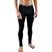 Woolx Mens Arctic Heavyweight Merino Wool Base Layer Bottoms For Extreme Warmth, Black, X-Large
