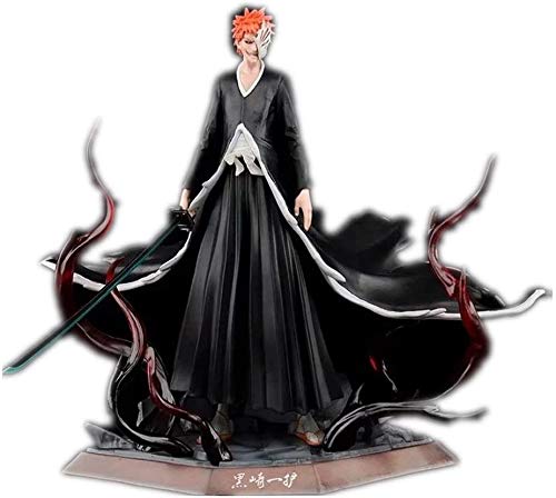YUSHIJIA PVC Model Toy Gifts Bleach Figure Kurosaki Ichigo Figure Anime Figure Action Figure 2 Heads