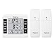 Refrigerator Thermometer Wireless Indoor/Outdoor Digital Sensor with Audible Alarm( Battery not Included)
