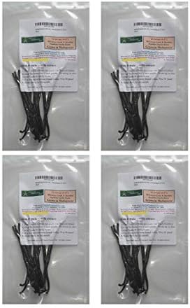 Vanilla Products USA 10 Madagascar Bourbon Planifolia Extract Grade B Vanilla Beans 12~14 cm (4 Pack)