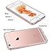 Casetego Compatible with iPhone 6S/6 Case,360 Full Body Two Piece Slim Crystal Transparent Case with Built-in Screen Protector for Apple iPhone 6S/6,Clear