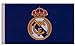 Real Madrid Blue Crest Flag - Authentic Primera Liga Merchandise