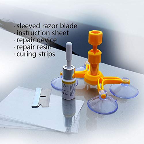 LALICORP Brand New Wholesale Car Windshield Glass Repair Tool Kit DIY For Auto Glass Window Windscreen Chip Crack Repair Tools Sets