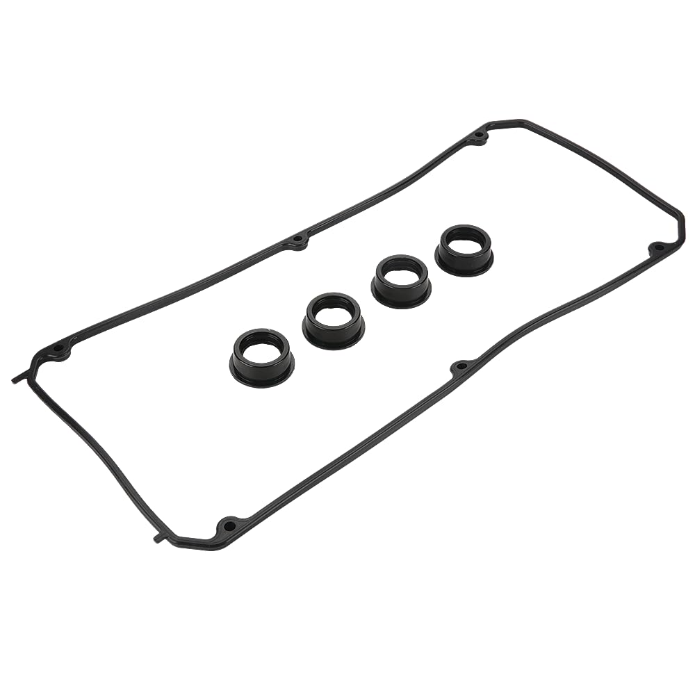 Photo 1 of Engine Valve Cover Gasket - Compatible for Mitsubishi Eclipse 2.4L L4 - Gas 2006-2012 [GS, GS Sport, SE, Spyder GS, Spyder GS Sport, Spyder SE] - Replace Part MN137117, MD198128