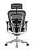 Eurotech Seating Ergo Elite High Back Chair, Black