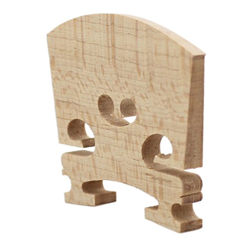 image for MonkeyJack Portable Replacement Maple Violin Bridge Musical Instrument
