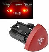 Caliwill Hazard Warning Switch Button Triangle for Renault Espace Laguna Vivaro view 4