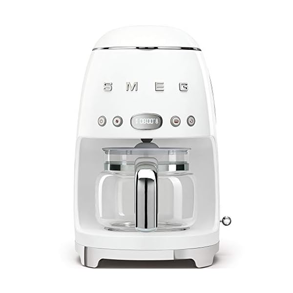 Cafetera de filtro Italiana SMEG DCF02WHEU | Blanco