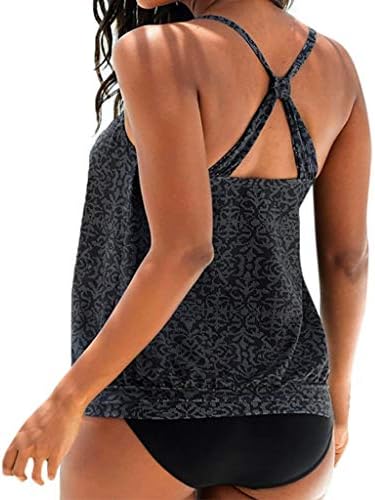 Women Plus Size Printed Tankini Swimwear Swimsuit Bathing Suit Swimming Suit costumi da bagno Donna