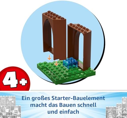 Marvel Showdown am Baumhaus: Spidey-Rex vs. Gobby-Raptor, BAU- und Spielset mit Dinos, Geschenk mit Spielzeugdinos für Jungen und Mädchen ab 4 Jahren, Spidey und Seine Super-Freunde 11200
