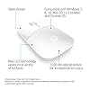 HP-Z3700-White-24-GHz-USB-Slim-Wireless-Mouse-with-Blue-LED1200-DPI-Optical-Sensor-Up-to-16-Months-Battery-Life HP Z3700 White 2.4 GHz USB Slim Wireless Mouse with Blue LED1200 DPI Optical Sensor, Up to 16 Months Battery Life
