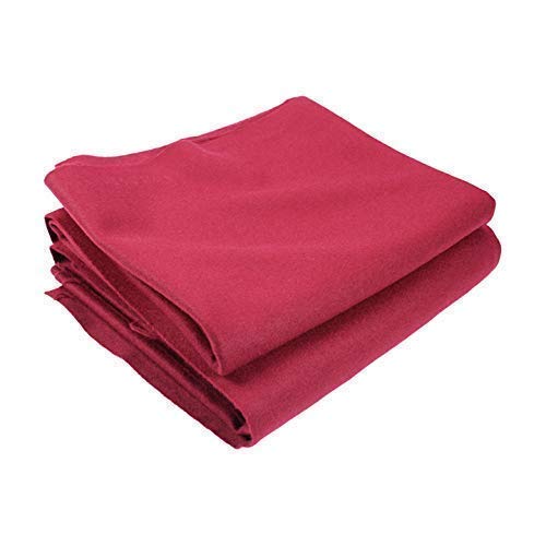 Pool Cloth, 6 x 3ft Bed & Cushions, Red