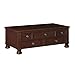 Signature Design by Ashley Porter Traditional Coffee Table with Storage, Rustic Brown