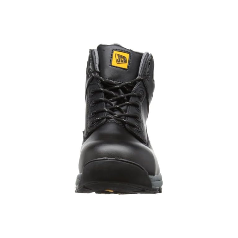JCB Mens Workmax B Safety Boots Grey/Black 8 UK, 42 EU British Trucking