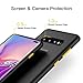 MKOAWA Slim Fit for Galaxy S10 Plus Case 6.4 Inch, Translucent Matte Case with Soft Edges, Shockproof Protective Case Cover for Samsung Galaxy S10 Plus (2019) - Black