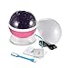 Night Lighting, 3 Modes Rotating Star Light Projector 4LED Romantic Night Lamp Projection, Cosmos Star Sky Moon Lamp Projector for Kids Baby Bedroom, Christmas Gifts BY Noza Tec (Pink)