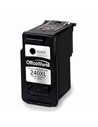 Office World   Cartucho de tinta remanufacturado para Canon PG 240