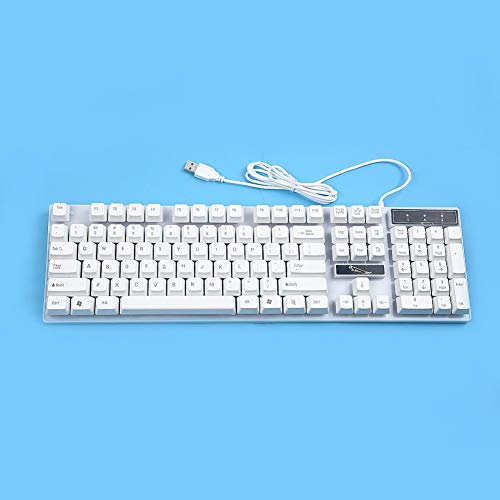 Onewell Wired USB Lighting Mechanical Feel Computer Keyboard Mouse Sets for PS4/PS3/Xbox One and 360