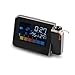 iKKEGOL Digital Time Projector LED Weather Temperature Humidity Wall Projection Alarm Snooze Clock Calendar