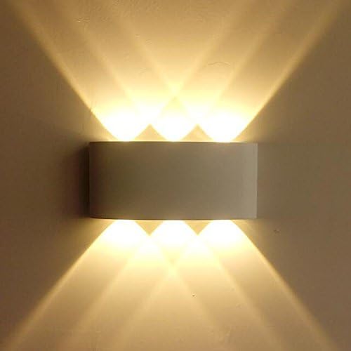 pared led 6w luz moderna impermeable ip65