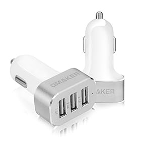 急速充電可能な超小型車載充電器 シガーソケット USB充電器