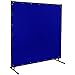 Steiner 525-6X8 Protect-O-Screen Classic Welding Screen with Flame Retardant 14 Mil Tinted Transparent Vinyl Curtain, Blue, 6' x 8'