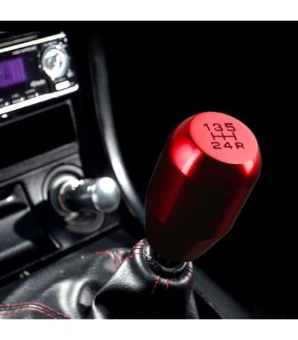 Pommeau Levier De Vitesse Pour Saab 9-3 6 Vitesses (2003-2012) - Réf OEM 32022206, 55353898, Etc.