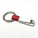 The inCharge Ultra Portable Charging / Sync Keychain Cable Compatible With Apple iPhone / iPad / iPod 10mm Thin Version (Red)