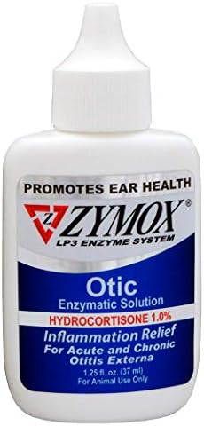 [자이목스] 강아지 귀 치료 청소 히드로코르티손