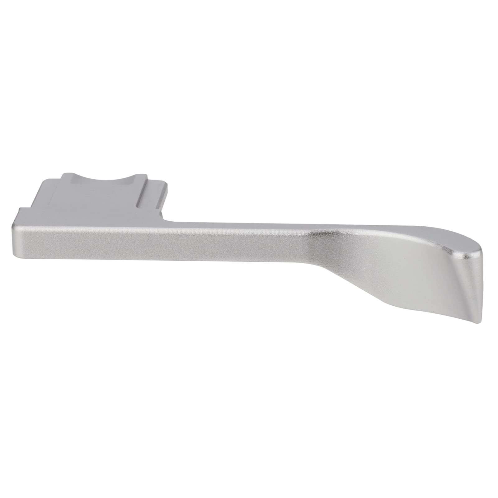 Haoge THB-X4S Thumb Up Hand Grip Metal Hot Shoe Rest for Fujifilm XE4 Fuji X-E4 Camera Silver