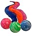Dezi & Roo Wiggly Ball - 3pk - Fun Cat Toys - Toy Balls for Indoor Cats - Designed by a Feline Vet - Made in USA…