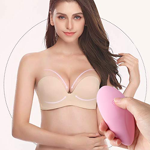 Full Silicone Wearable Vibrator Clitoral Vibartor G-Spot Vibrator Waterproof Rechargeable Invisible Clitoral Stimulator Sex Toys for Women Couples