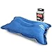 PeakAttacke Versatile Compressible Inflating Camping Pillow Ultralight Backpacking Pillow Portable Lumbar Pillow for Airplane, Beach, Outdoor Sports, Traveling, Hiking and Hunting(Blue)