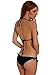 Bandeau Swimwear Hot Halter Push Up Swimsuit Bikini Lingerie Black