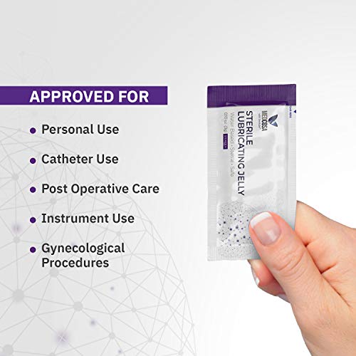 Medcosa Sterile Lubrication Packets Small Lube Packs Personal