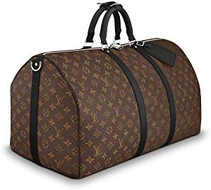 Louis Vuitton Monogram Macassar Keepall Bandouliere Travel Bag (Keepall 55) 2 Louis Vuitton Monogram Macassar Keepall Bandouliere Travel Bag (Keepall 55)