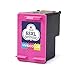 Vividcolor Compatible with HP 63XL 63 Ink Cartridge High Yield 1 Black 1 Tri-Color Work with HP DeskJet 1112 2130 3630 2132 3633 3634 OfficeJet 4650 3830 3831 3833 4655 Envy 4520 4516 4524 Printer