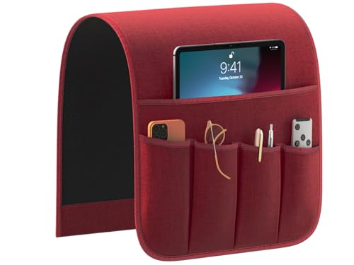Sixyotie Sofa Armrest Organizer with 5 Pockets