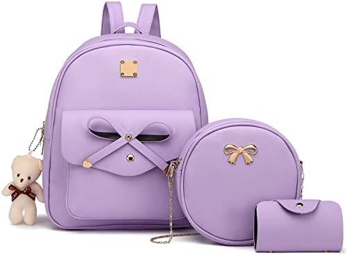 Amazon.com: K.E.J. Mini Backpack Purse for Women Bowknot  display picture 3