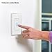  Smart Switch,LYASI Wi-Fi Light Switch In-wall Wireless Switch Compatible with Alexa,Google Home,Control Your Fixtures From Anywhere,Timing Function,Overload Protection,No Hub Required