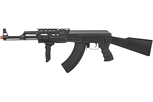 Lancer Tactical Gen 2 AK47 RIS AEG Airsoft Rifle, Battery and Charged Included (IU-AK47M-G2)