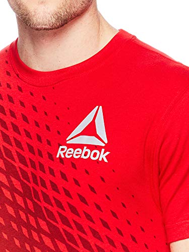 image for Reebok Men's Graphic Workout Tee - Short Sleeve Gym & Training Activew