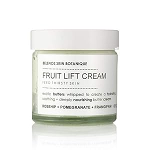 FRUIT LIFT CREAM ROSEHIP AND POMEGRANATE SEED OIL with Coconut Oil infused with Frangipani oil. A Natural and Organic Cream for all skin types 60ml