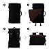 ibagbar Canvas Backpack Travel Bag Hiking Bag Camping Bag Rucksack Black Large