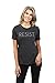 Thread Tank Resist Women's Fashion Relaxed T-Shirt Tee Charcoal Grey
