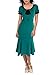 SYLVIEY Womens Vintage 1950s Elegant Polka Dot Bow-knot Cocktail Party Dress