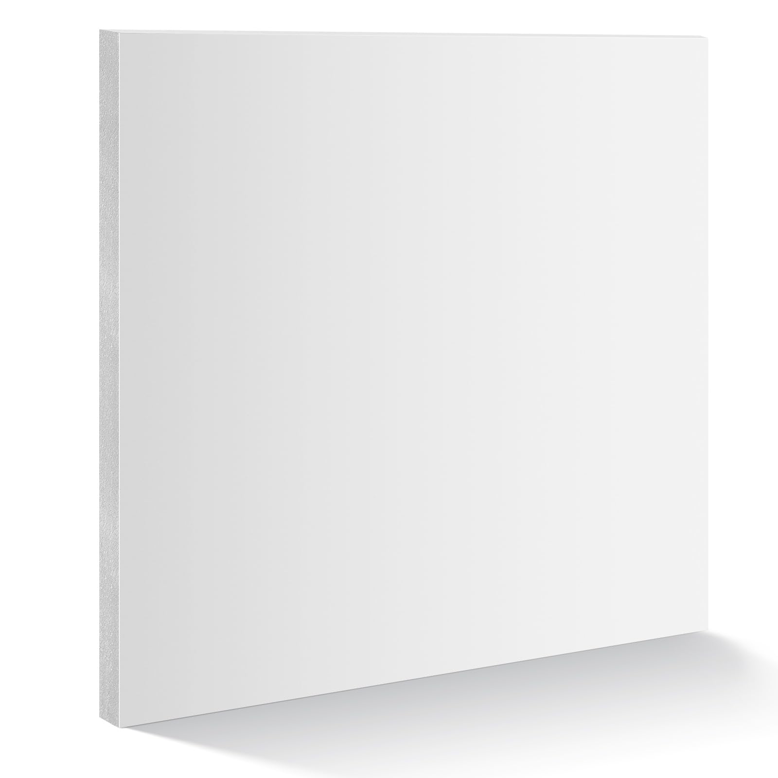 Photo 1 of Wesiti Hdpe Plastic Sheets 3/4 Thick Hard Hdpe Polyethylene Sheet, High Density Polyethylene Board for Crafts Flat Panel DIY Materials for Home Decor Handicrafts (White, 12 x 12 Inch)