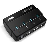Anker AH111 USB 3.0 4-Port Hub with 12V 2A Power Adapter and 3ft USB 3.0 Cable [VIA VL812 Chipset]