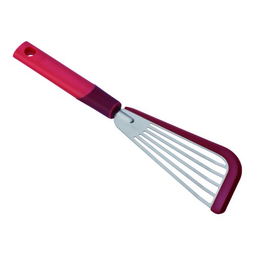 Kuhn Rikon Soft Edge Slotted Spatula, Red