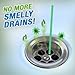 Green Gobbler BIO-FLOW Drain Strips - (Drain Cleaner & Deodorizer) - 4 Packs of 12 each